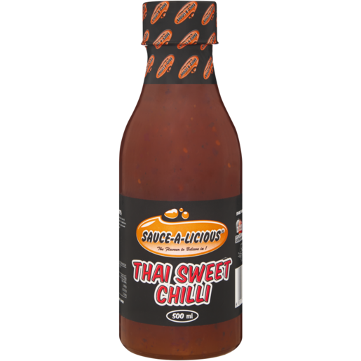 Sauce-A-Licious Thai Sweet Chilli Sauce Bottle 500ml