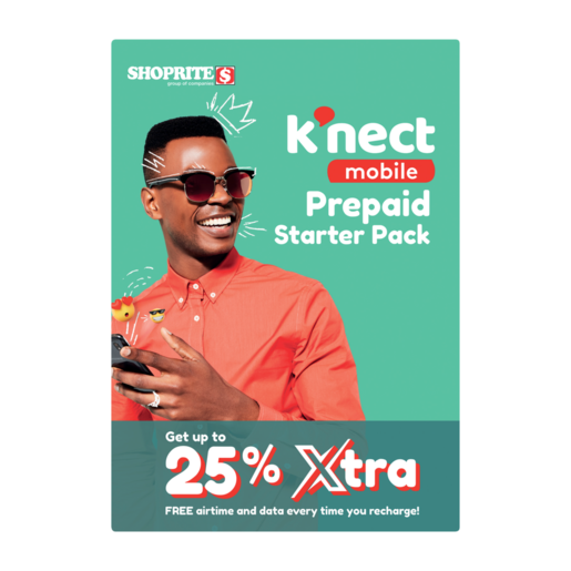 Knect Mobile 3-In-1 Starter Pack SIM Card (Type May Vary)