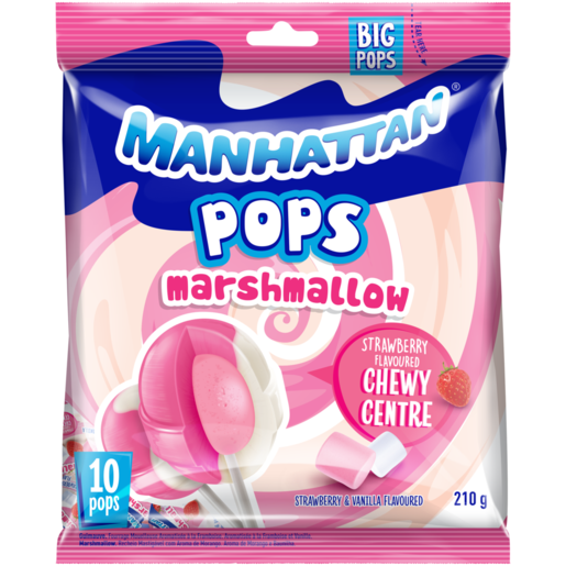 Manhattan Marshmallow Pops 10 Pack