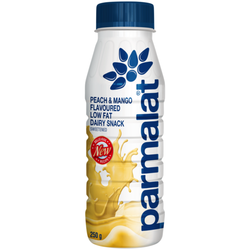 Parmalat Double Cream Peach & Mango Flavoured Drinking Yoghurt 250g