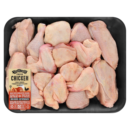 Farmer's Choice Fresh Braai Pack Chicken Per Kg