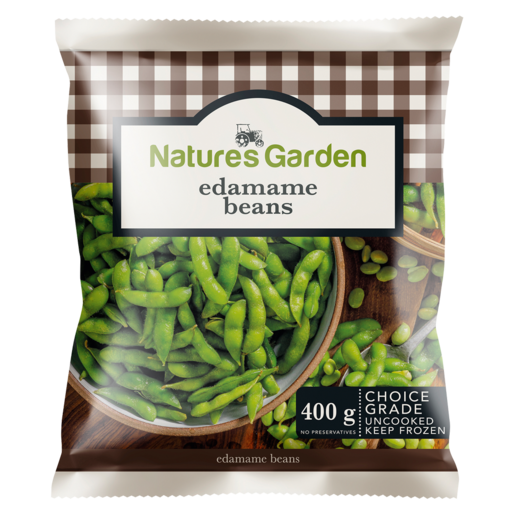 Nature's Garden Frozen Edamame Beans 400g