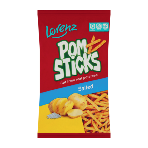 Lorenz Salted Pom Sticks 85g