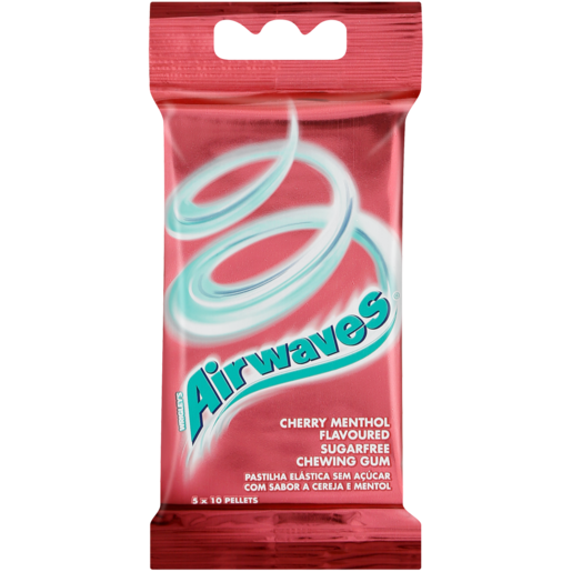Wrigley's Airwaves Cherry Menthol Sugar free Chewing Gum 5x14g