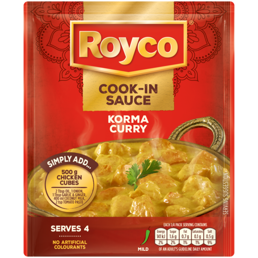 Royco Korma Curry Cook-In-Sauce 50g