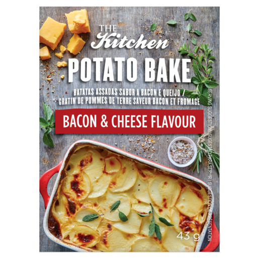 The Kitchen Potato Bake Bacon & Cheese Flavour 43g