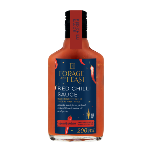 Forage And Feast Red Chilli Sauce 200ml