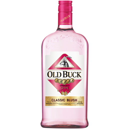 Old Buck Classic Blush Gin Bottle 750ml