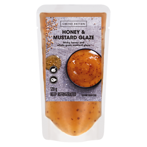 Limited Edition Honey & Mustard Glaze 120g