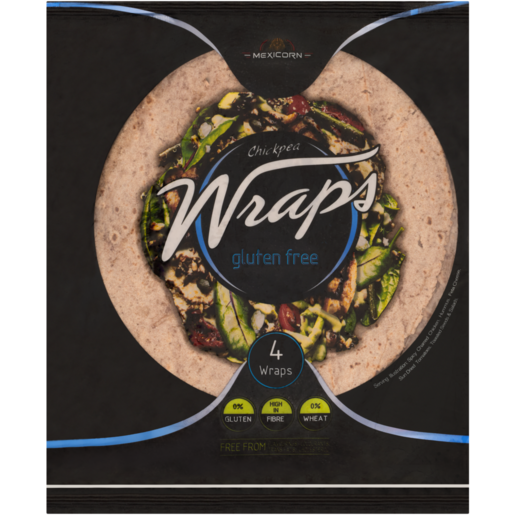 Mexicorn Chickpea Wraps 4 Pack