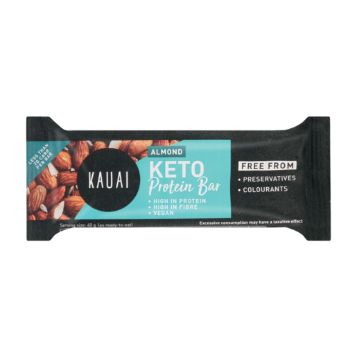Kauai Almond Keta Protein Bar 40g