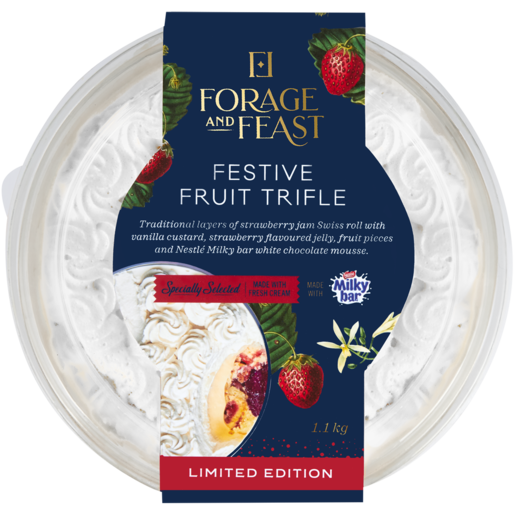 Forage And Feast Limited Edition Festive Fruit Trifle 1.1kg