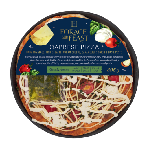 Forage And Feast Caprese Pizza 395g