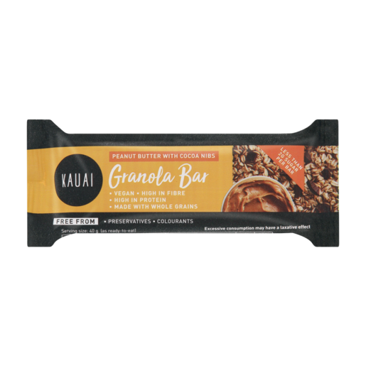 Kauai Peanut Butter Granola Bar 40g