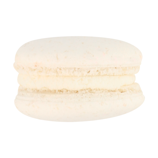 White Coconut Flavoured Macaron