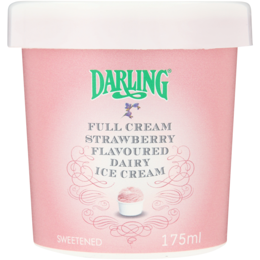 Darling Strawberry Ice Cream 175ml