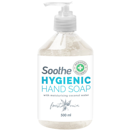 Soothe Hygienic Forest Rain Liquid Hand Soap 500ml