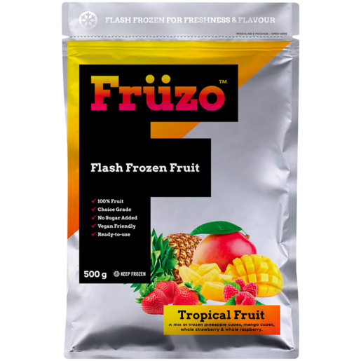Früzo Frozen Tropical Fruit Mix 500g