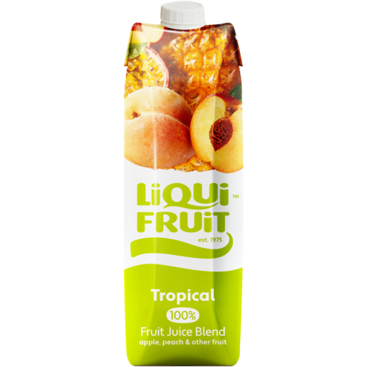 Liqui Fruit Tropical Flavoured 100% Fruit Juice Blend 1L