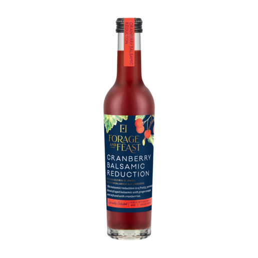 Forage And Feast Cranberry Balsamic Reduction 250ml