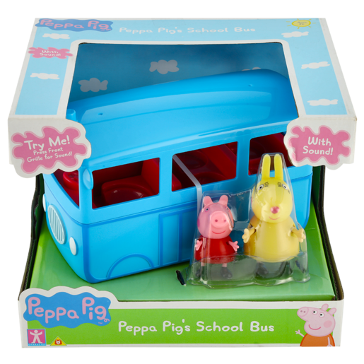 Peppa Pig's School Bus with Sound