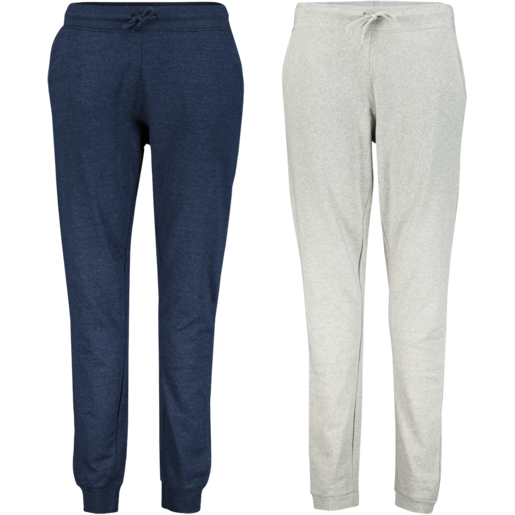 Mens Grey & Navy Trackpants Size S-XXL 2 Pack