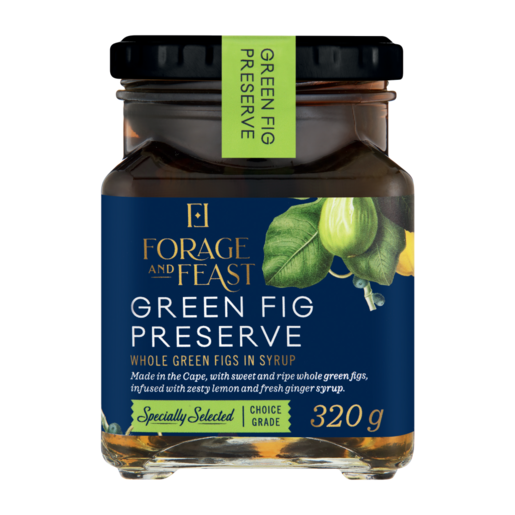 Forage And Feast Green Fig Preserve 320g