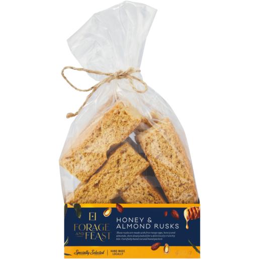 Forage And Feast Honey & Almond Rusks 400g