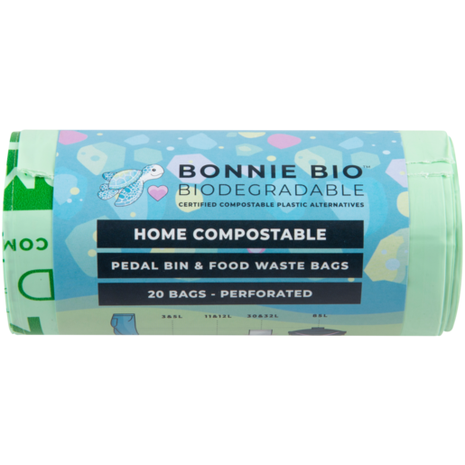 Bonnie 20 Pack Bio Waste Bags 230mm x 330mm