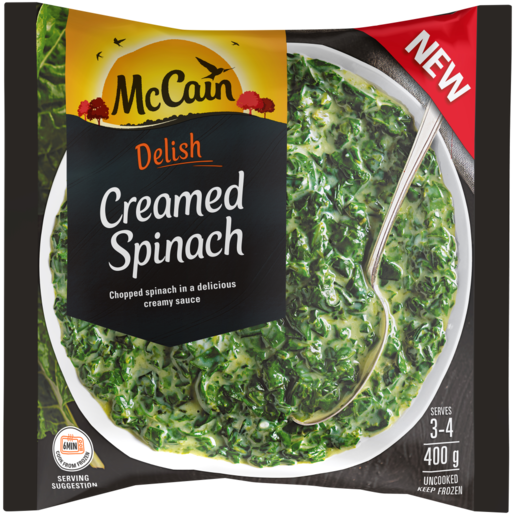 McCain Frozen Creamed Spinach 400g