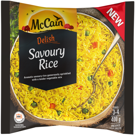 McCain Frozen Savoury Rice 400g