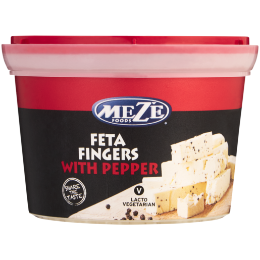 Mezé Foods Feta Cheese Fingers with Pepper 150g