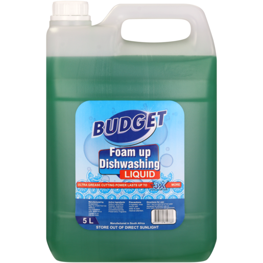 Budget Dishwashing Liquid 5L