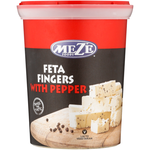 Mezé Feta Fingers With Pepper 350g