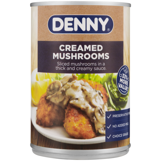 DENNY Creamed Mushrooms 400g