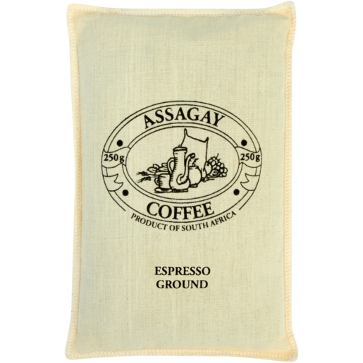Assagay Coffee Espresso Ground Coffee 250g 