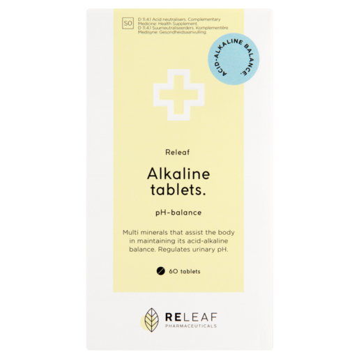 Releaf Alkaline Tablets 60 Pack