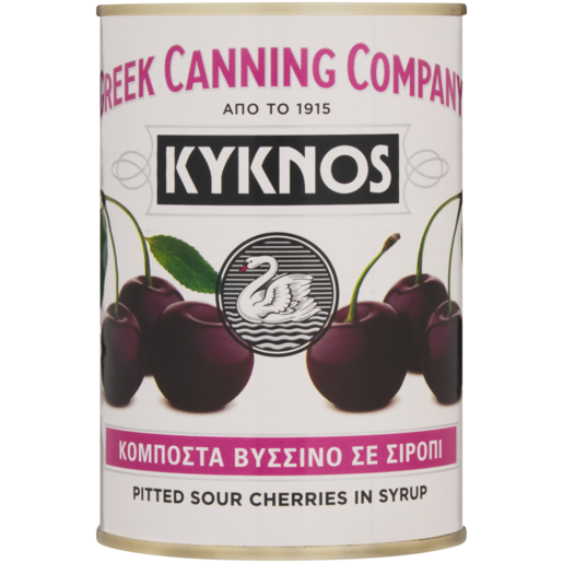 Kyknos Pitted Sour Cherries in Syrup 425g 