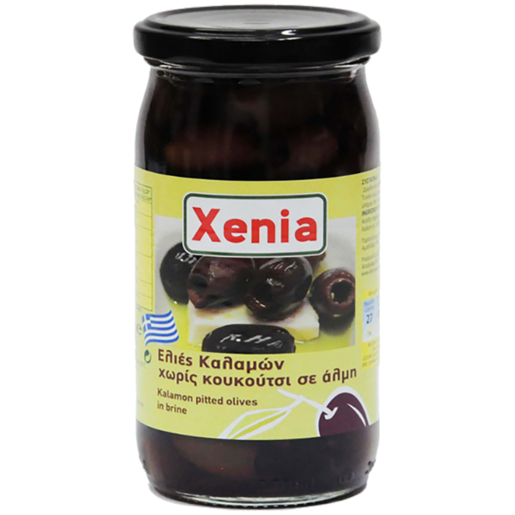 Xenia Pitted Kalamata Olives in Brine 345g 