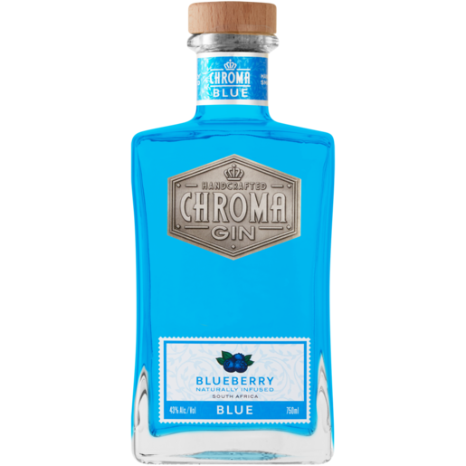 Chroma Blueberry Flavoured Gin Bottle 750ml