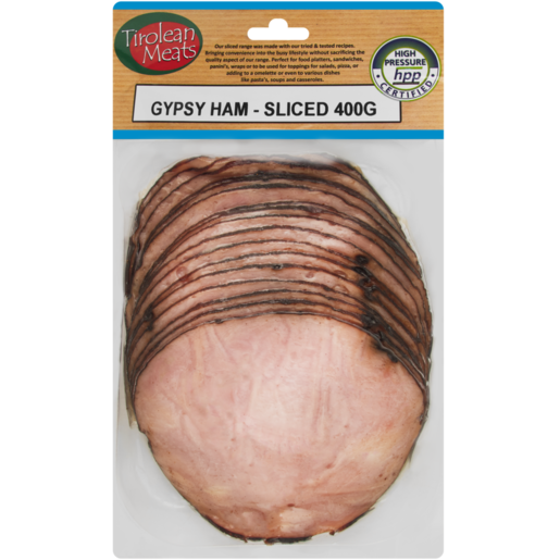 Tirolean Meats Sliced Gypsy Ham 400g