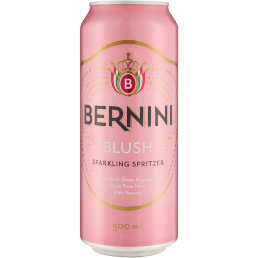 Bernini Blush Sparkling Spritzer Can 500ml