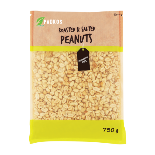 Padkos Roasted & Salted Peanuts 750g