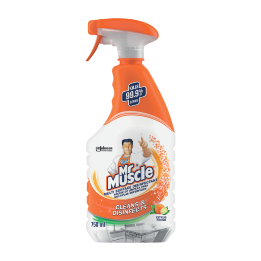 Mr Muscle Citrus Fresh Multi Surface Disinfectant 750ml