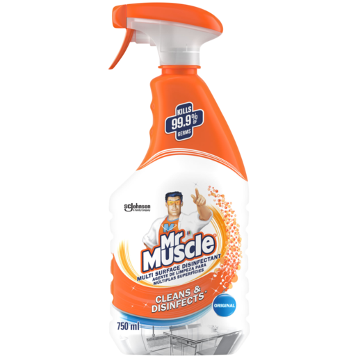 Mr Muscle Original Multi-Surface Disinfectant Trigger Bottle 750ml