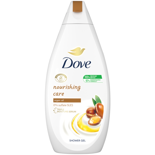 Dove Argan Oil Nourishing Care Shower Gel 500ml