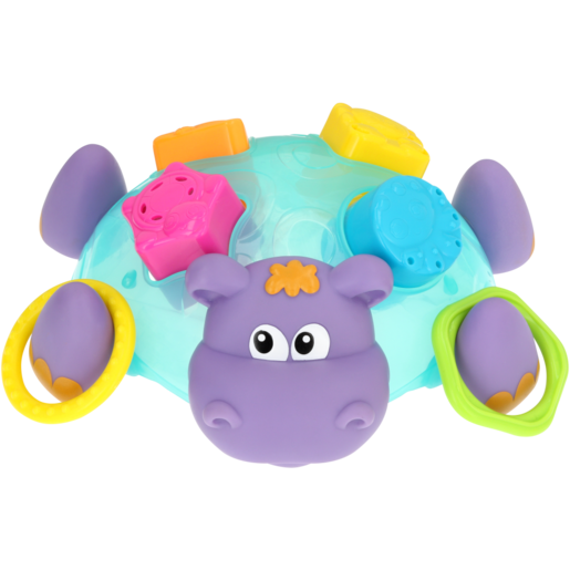 Playgro Float Along Hippo Shape Sorter Set 7 Piece