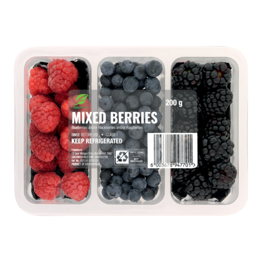  Mixed Berries Pack 200g