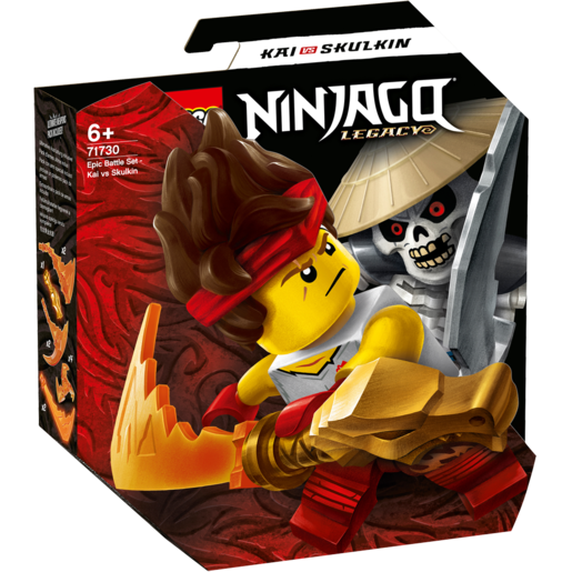 LEGO Ninjago Legacy 71730 Epic Battle Set - Kai Vs. Skulkin Set 61 Piece
