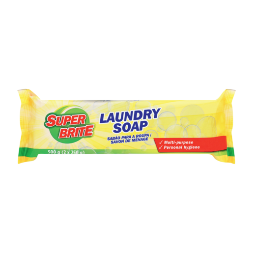 Super Brite Laundry Soap Bar 500g